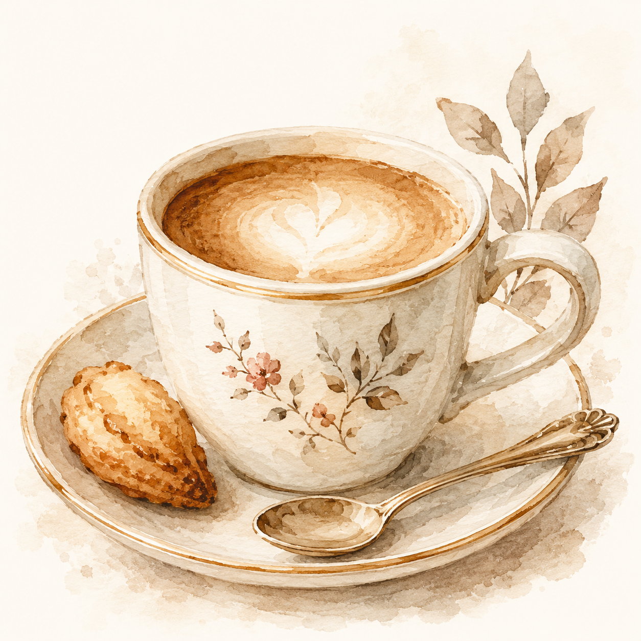 咖啡杯插图